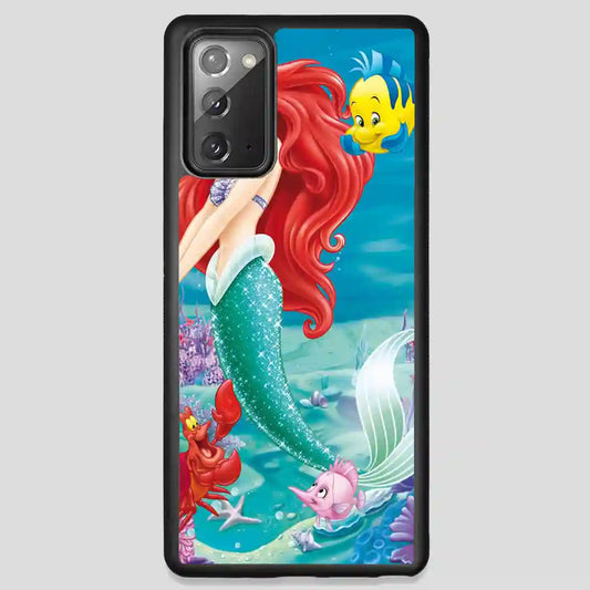 Ariel Mermaids Street Samsung Galaxy Note 20 Case