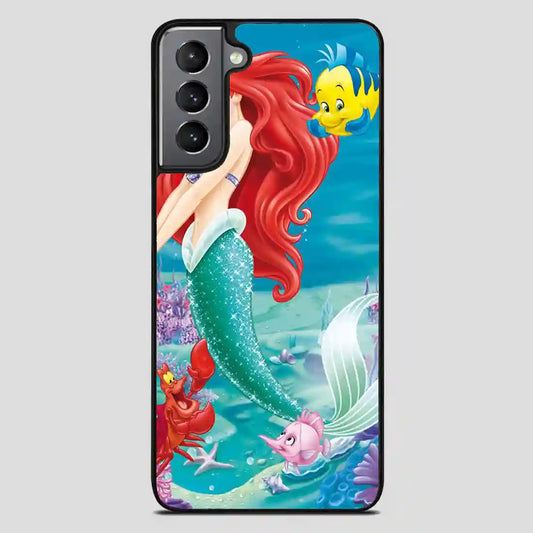 Ariel Mermaids Street Samsung Galaxy S21 FE Case