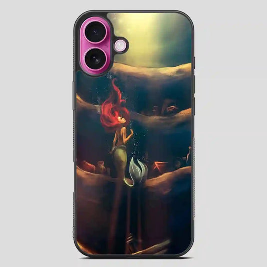 Ariel Mermaids Vintage iPhone 16 Plus Case