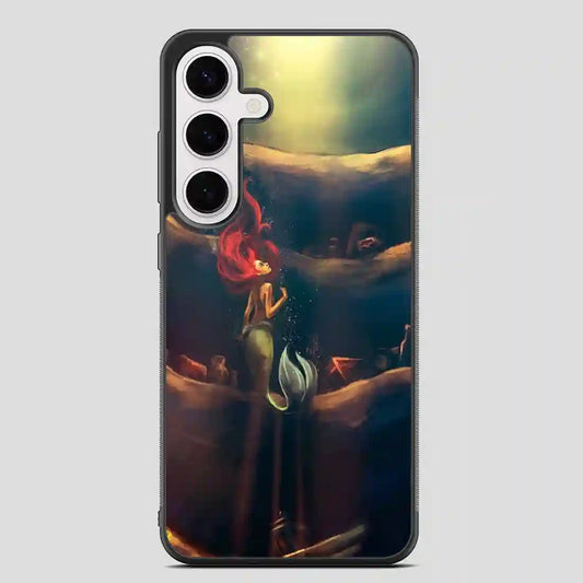 Ariel Mermaids Vintage Samsung Galaxy S24 Plus Case