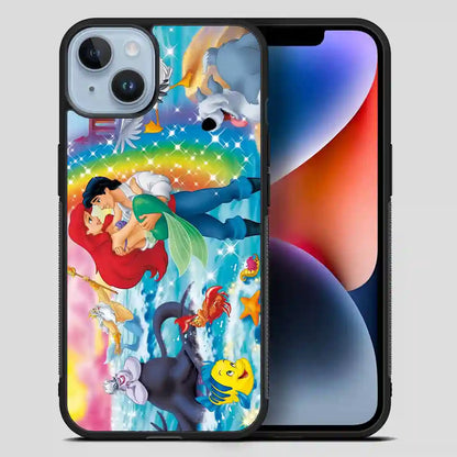 Ariel Mermaids Wallpaper iPhone 14 Plus Case