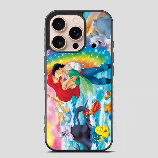 Ariel Mermaids Wallpaper iPhone 16 Pro Case