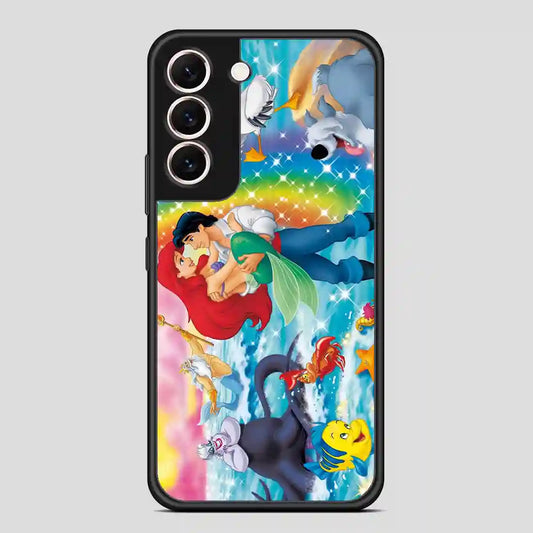 Ariel Mermaids Wallpaper Samsung Galaxy S22 Case