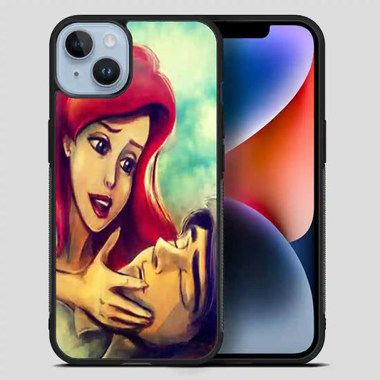 Ariel The Little Mermaid Art iPhone 14 Plus Case