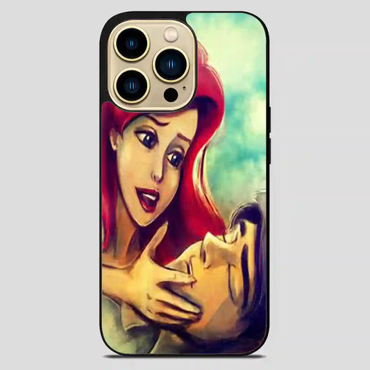 Ariel The Little Mermaid Art iPhone 14 Pro Max Case