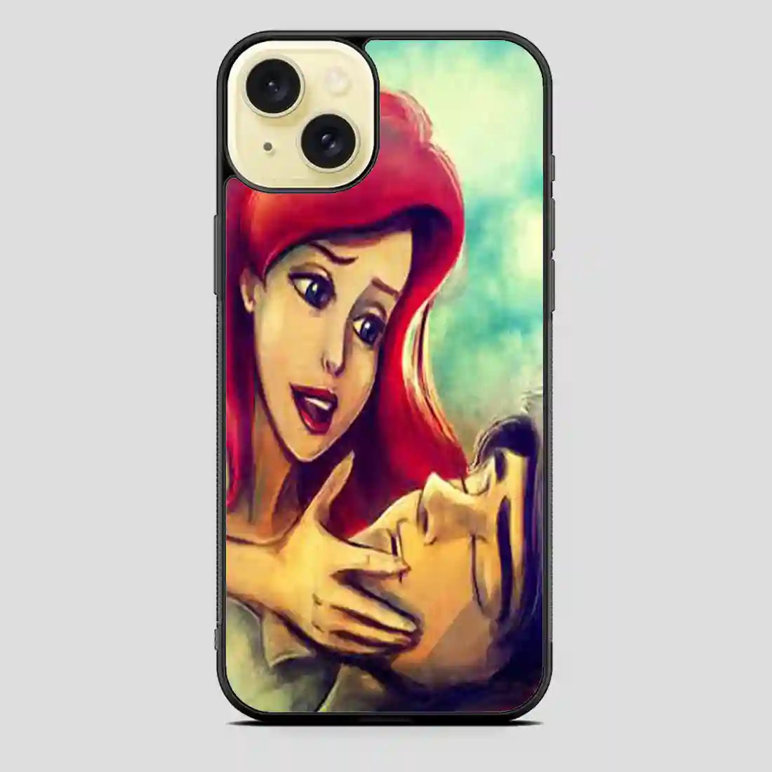 Ariel The Little Mermaid Art iPhone 15 Plus Case