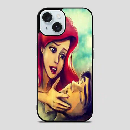 Ariel The Little Mermaid Art iPhone 15 Case