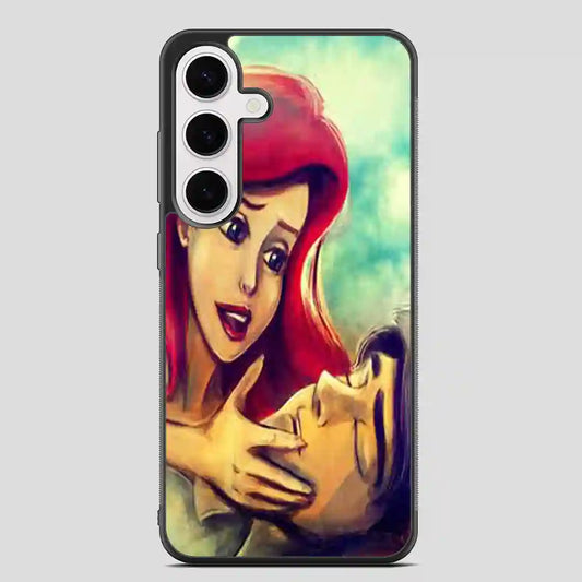 Ariel The Little Mermaid Art Samsung Galaxy S24 Plus Case