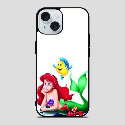 Ariel The Little Mermaid B iPhone 15 Case