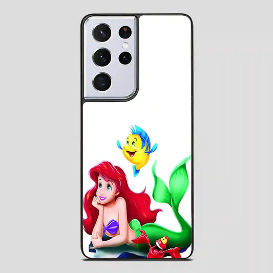 Ariel The Little Mermaid B Samsung Galaxy S21 Ultra Case