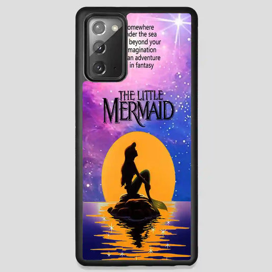 Ariel The Little Mermaid Samsung Galaxy Note 20 Case