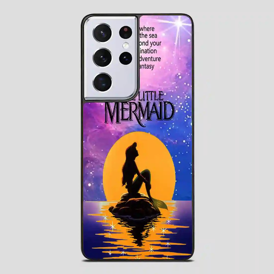 Ariel The Little Mermaid Samsung Galaxy S21 Ultra Case