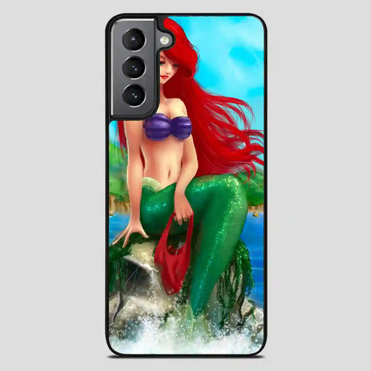 Aril The Little Mermaid Samsung Galaxy S21 FE Case