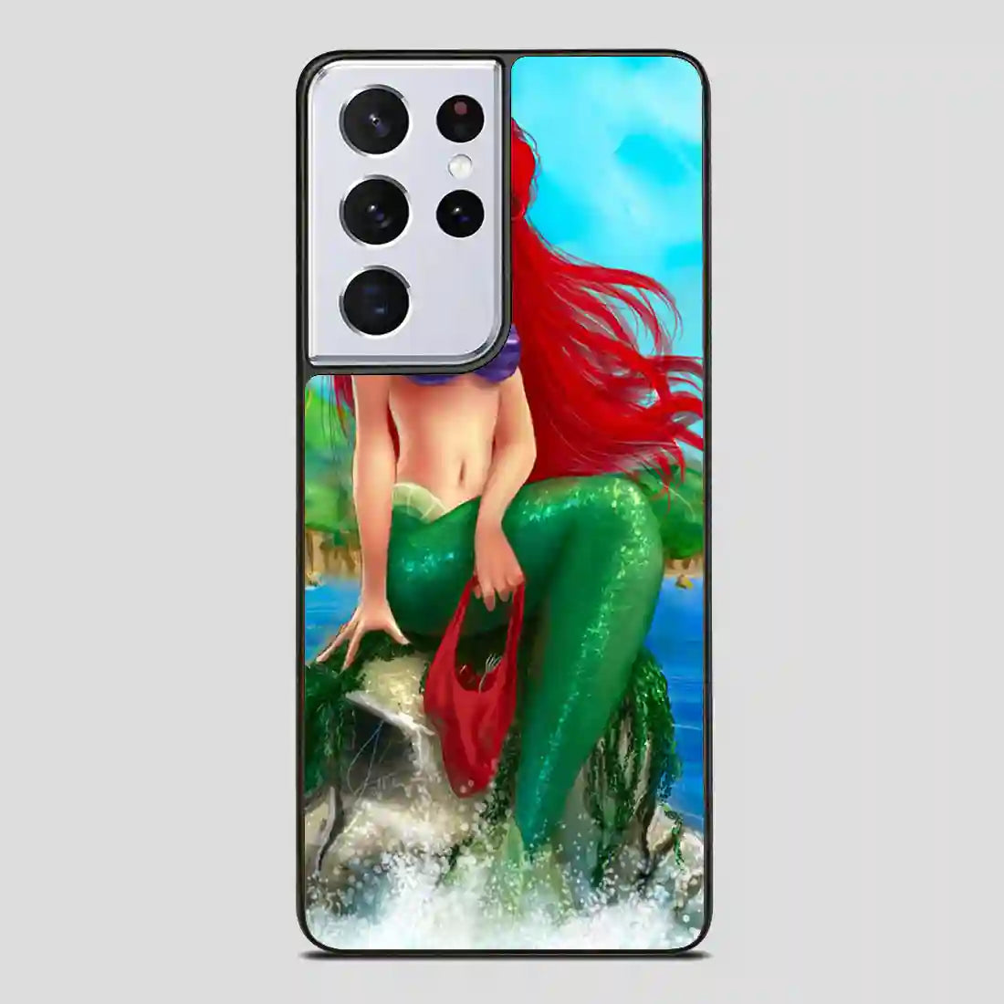 Aril The Little Mermaid Samsung Galaxy S21 Ultra Case