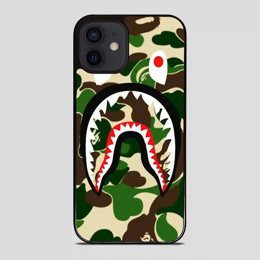 Army Bape Shark iPhone 12 Mini Case