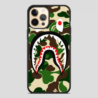 Army Bape Shark iPhone 12 Pro Case