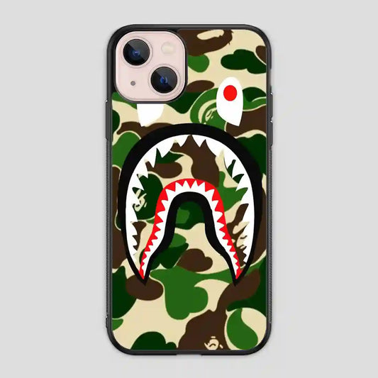 Army Bape Shark iPhone 13 Mini Case