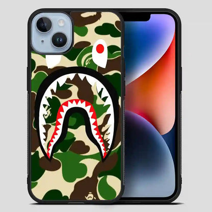 Army Bape Shark iPhone 14 Plus Case