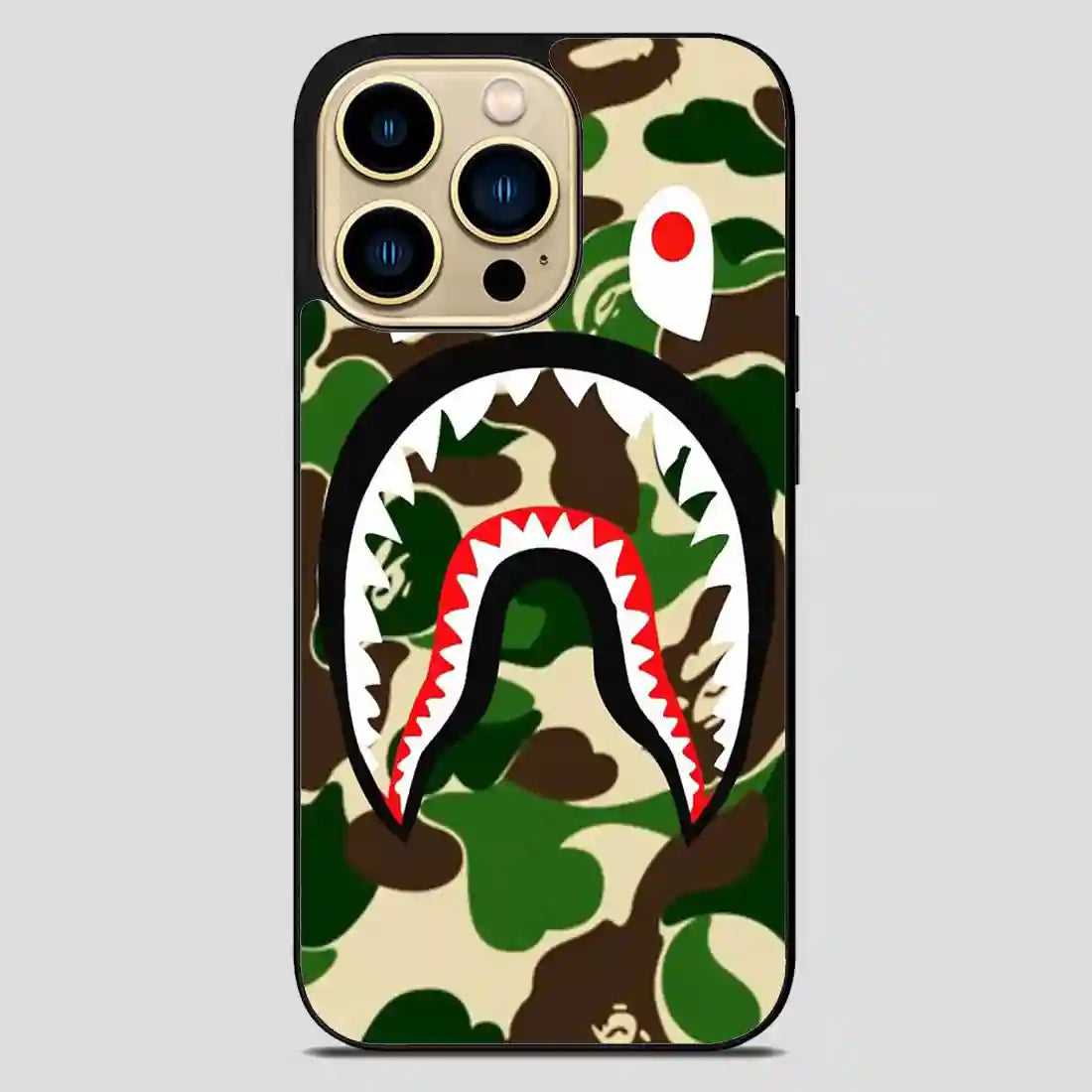 Army Bape Shark iPhone 14 Pro Max Case