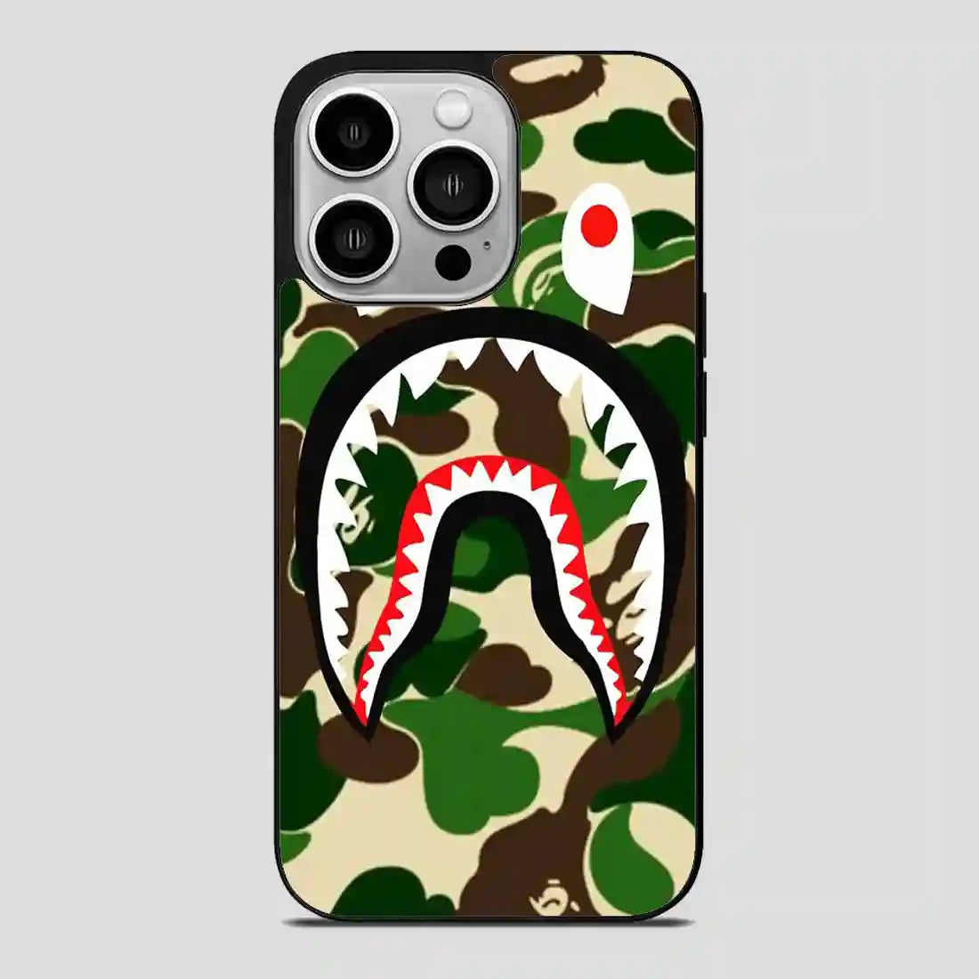 Army Bape Shark iPhone 14 Pro Case