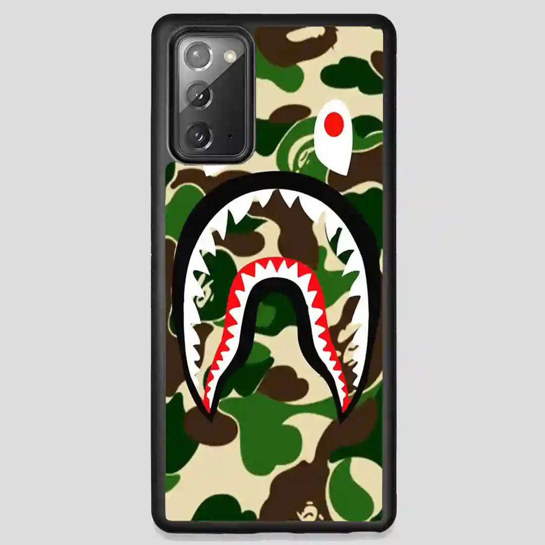 Army Bape Shark Samsung Galaxy Note 20 Case