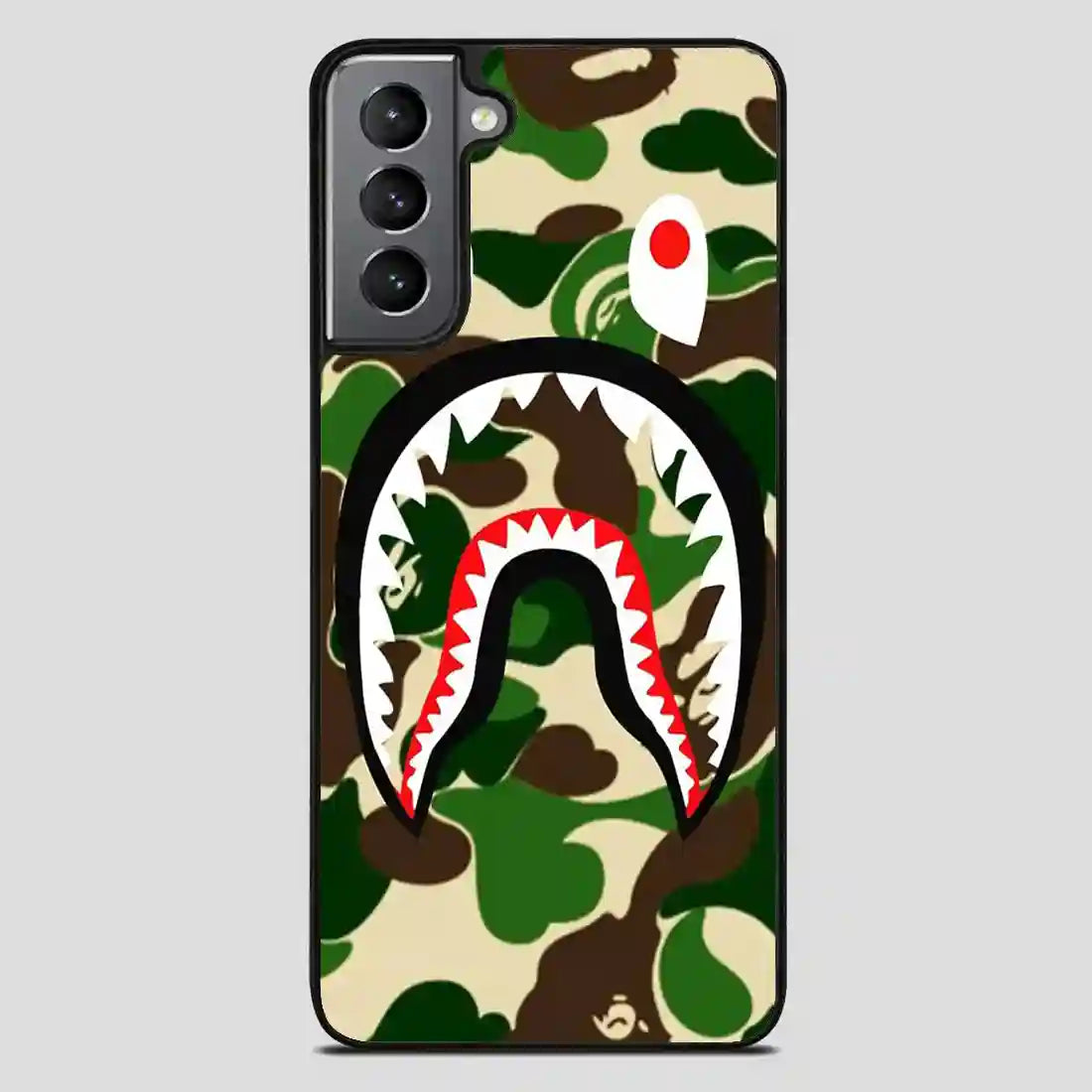 Army Bape Shark Samsung Galaxy S21 FE Case