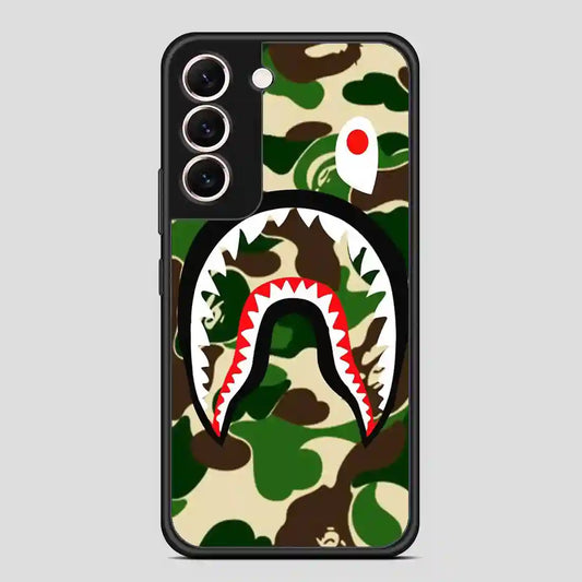 Army Bape Shark Samsung Galaxy S22 Case