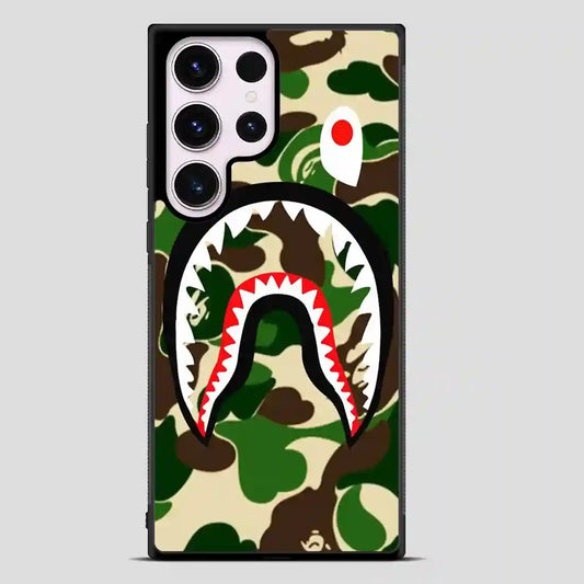 Army Bape Shark Samsung Galaxy S23 Ultra Case