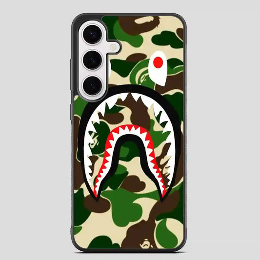 Army Bape Shark Samsung Galaxy S24 FE Case