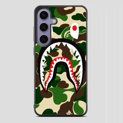 Army Bape Shark Samsung Galaxy S24 Case