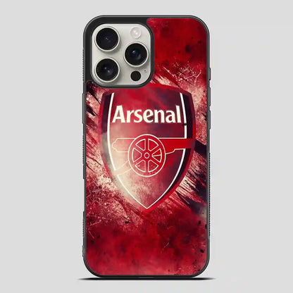 Arsenal Art Wallpaper iPhone 16 Pro Max Case