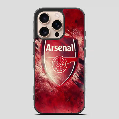 Arsenal Art Wallpaper iPhone 16 Pro Case