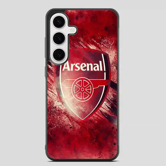 Arsenal Art Wallpaper Samsung Galaxy S24 Plus Case