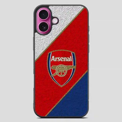 Arsenal Club Football iPhone 16 Plus Case