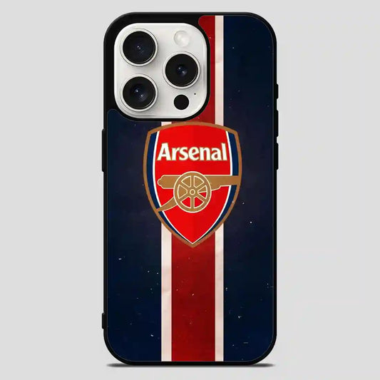 Arsenal Football Art iPhone 15 Pro Max Case