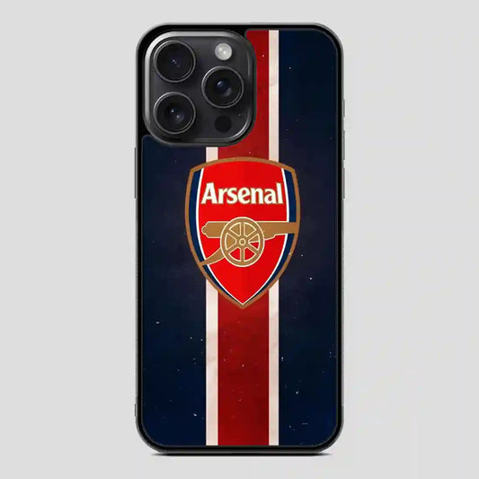 Arsenal Football Art iPhone 15 Pro Case