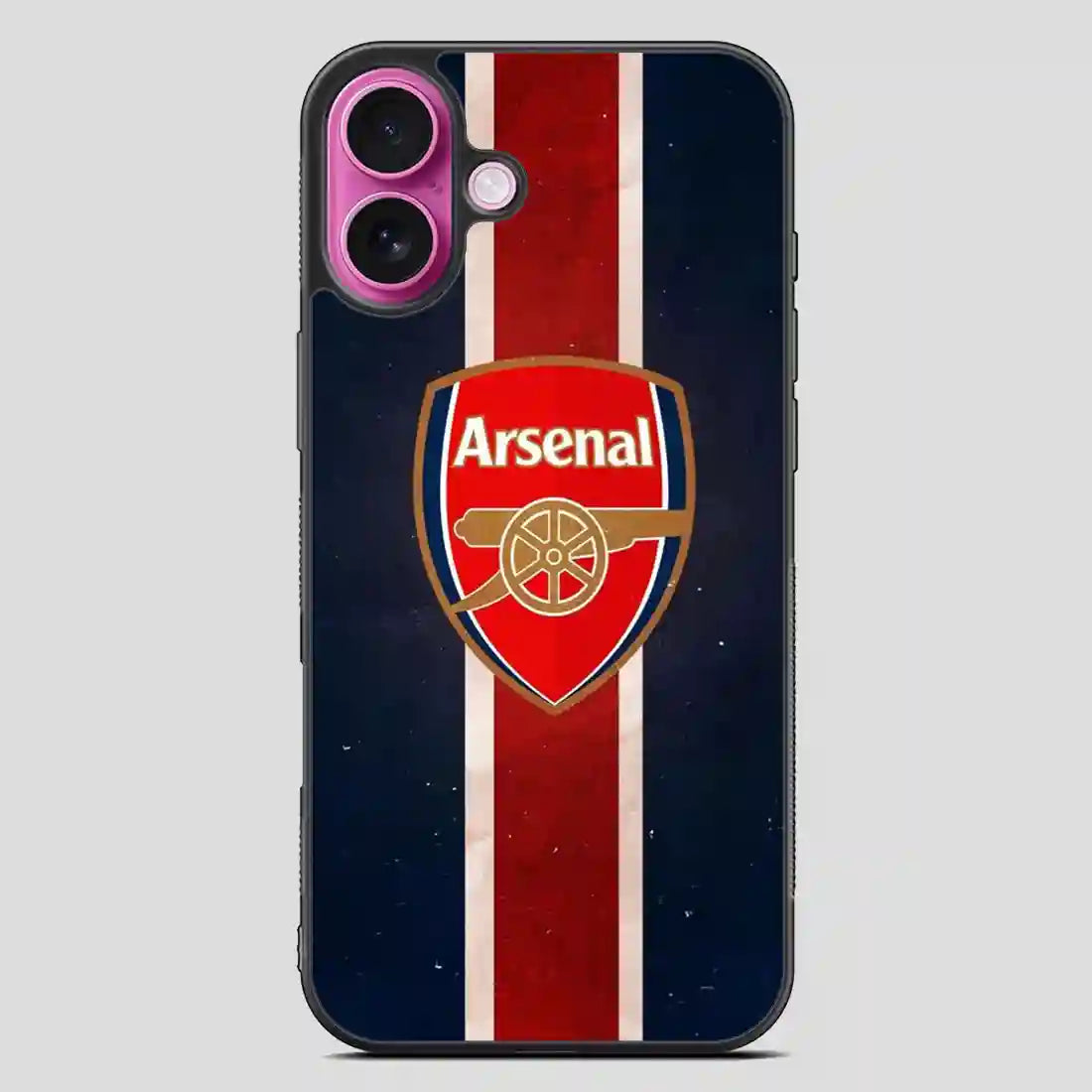 Arsenal Football Art iPhone 16 Plus Case