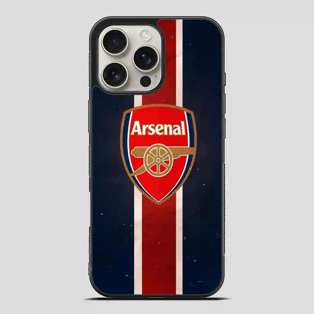 Arsenal Football Art iPhone 16 Pro Max Case