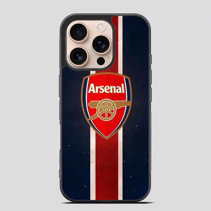 Arsenal Football Art iPhone 16 Pro Case