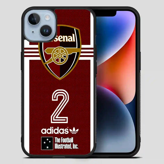 Arsenal Football Club Adidas iPhone 14 Plus Case