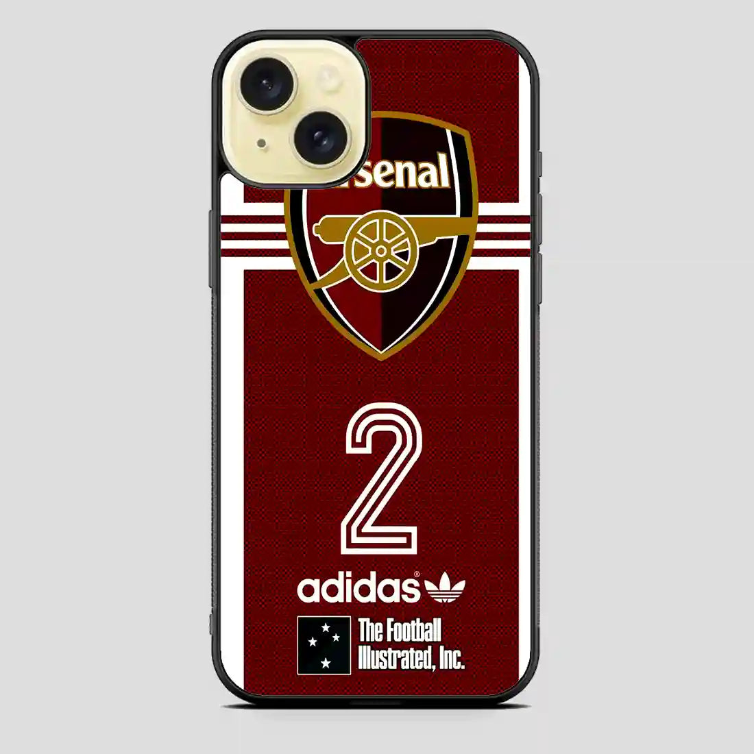 Arsenal Football Club Adidas iPhone 15 Plus Case