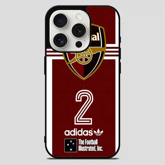 Arsenal Football Club Adidas iPhone 15 Pro Max Case