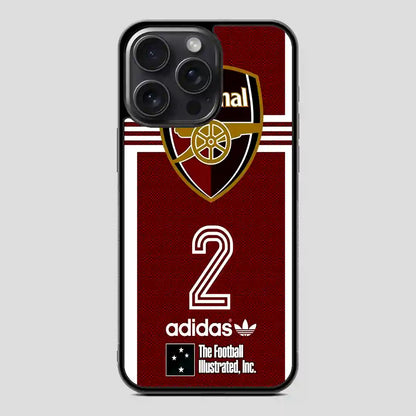 Arsenal Football Club Adidas iPhone 15 Pro Case