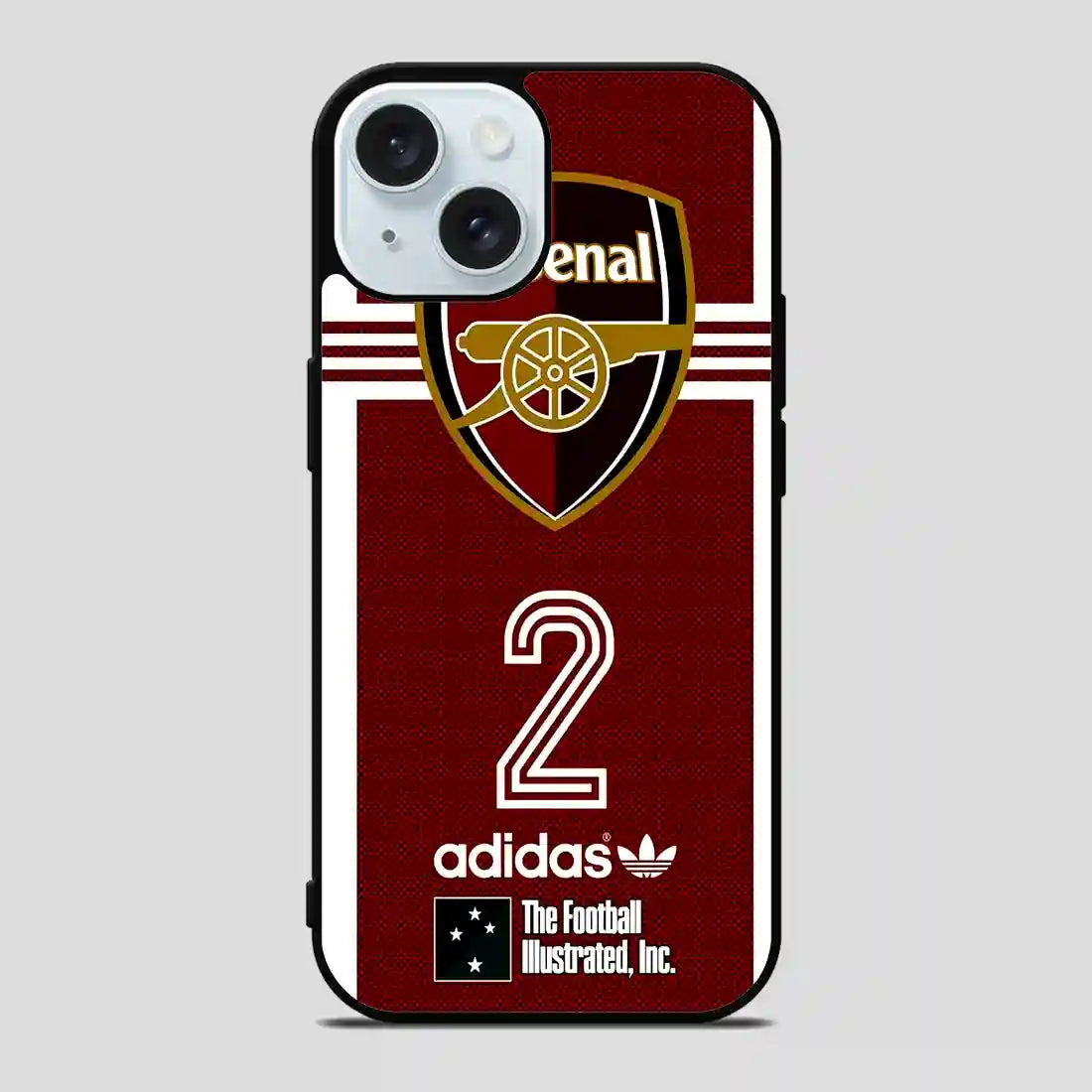 Arsenal Football Club Adidas iPhone 15 Case