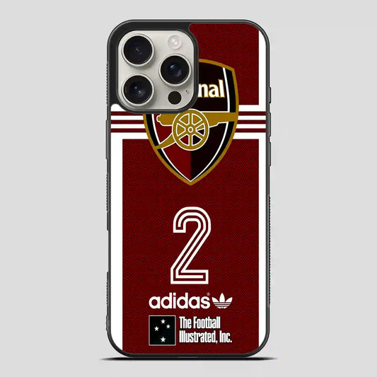 Arsenal Football Club Adidas iPhone 16 Pro Max Case