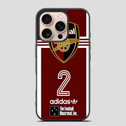 Arsenal Football Club Adidas iPhone 16 Pro Case