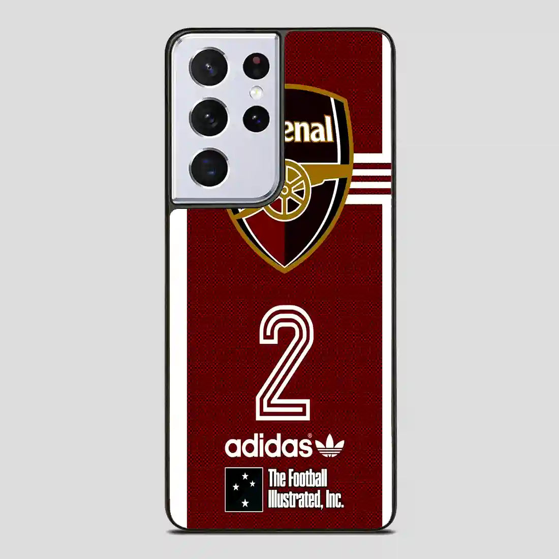 Arsenal Football Club Adidas Samsung Galaxy S21 Ultra Case