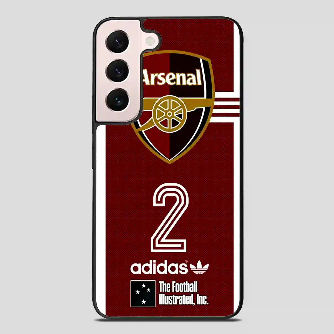 Arsenal Football Club Adidas Samsung Galaxy S22 Plus Case