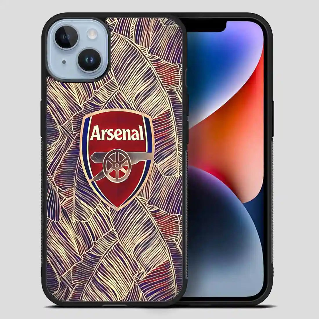 Arsenal Football Club Art iPhone 14 Plus Case