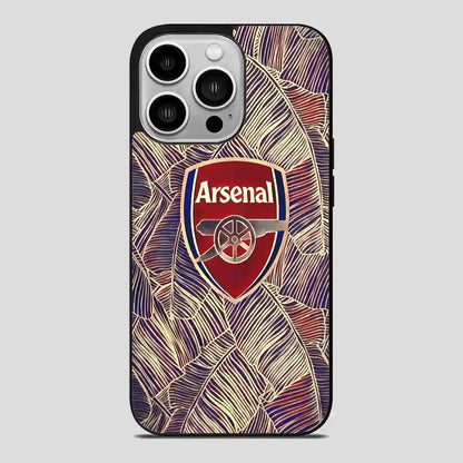 Arsenal Football Club Art iPhone 14 Pro Case